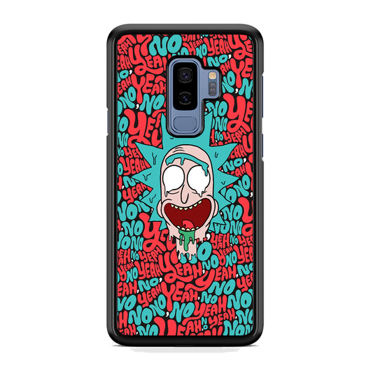 Rick Flip in Word Samsung Galaxy S9 Plus Case