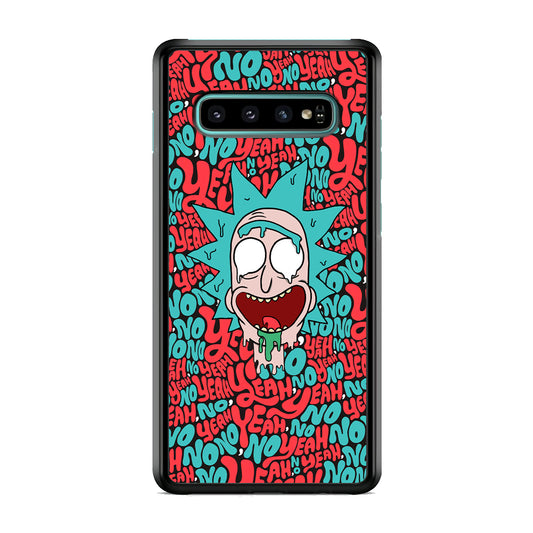 Rick Flip in Word Samsung Galaxy S10 Case