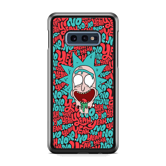 Rick Flip in Word Samsung Galaxy S10E Case