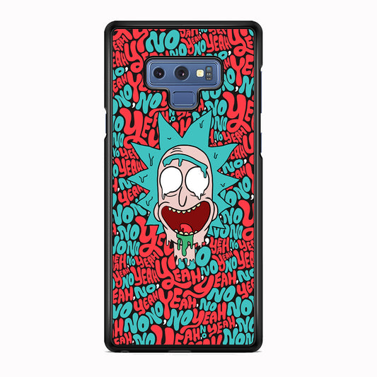 Rick Flip in Word Samsung Galaxy Note 9 Case
