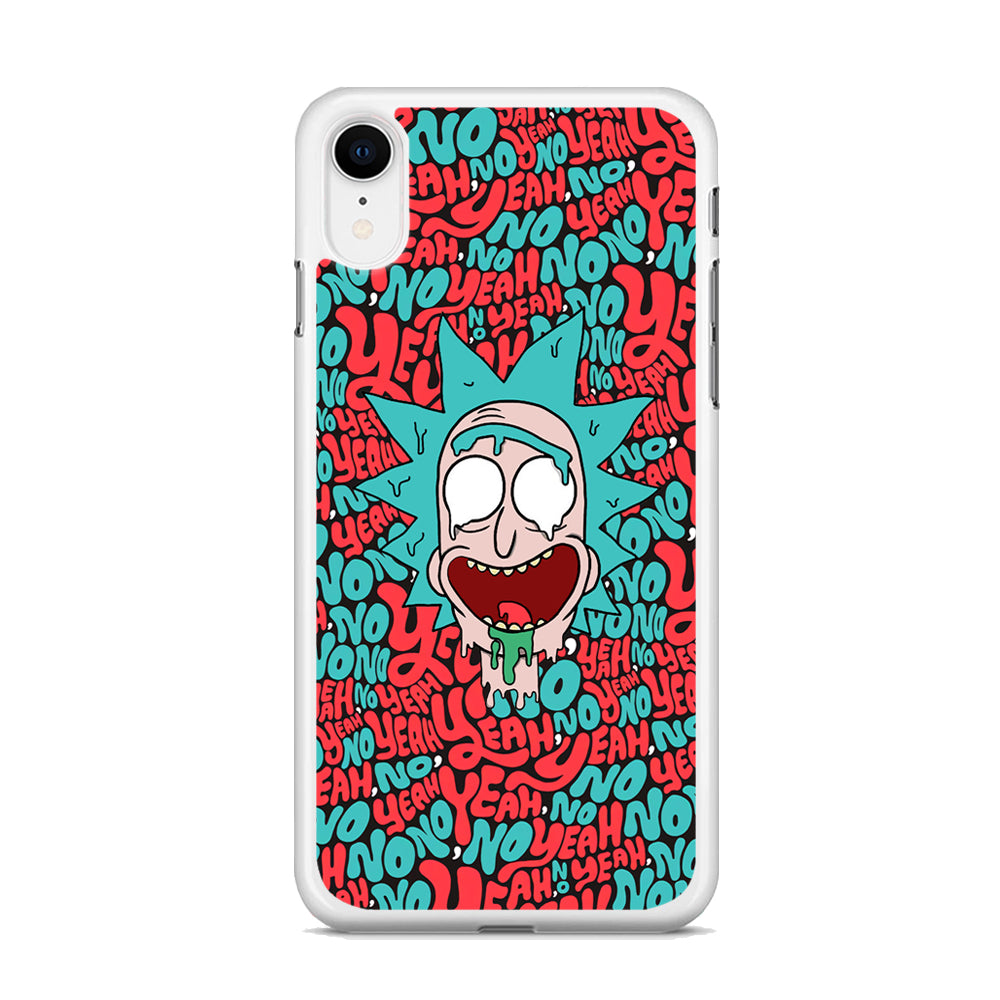 Rick Flip in Word iPhone XR Case