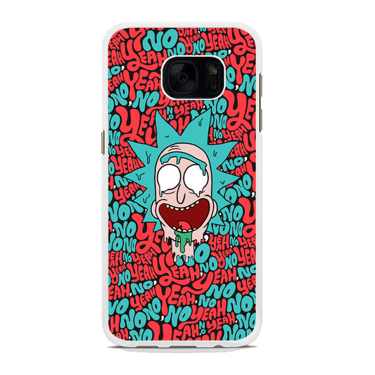 Rick Flip in Word Samsung Galaxy S7 Edge Case