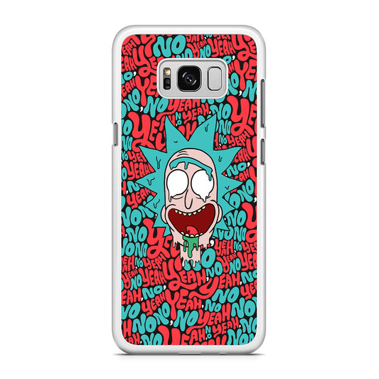 Rick Flip in Word Samsung Galaxy S8 Plus Case