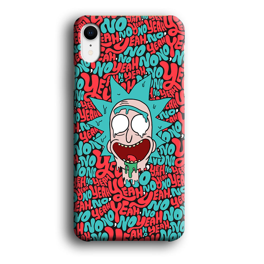 Rick Flip in Word iPhone XR Case