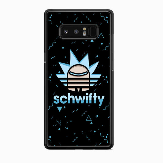 Rick Schwifty Head Samsung Galaxy Note 8 Case