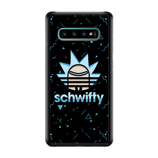 Rick Schwifty Head Samsung Galaxy S10 Case