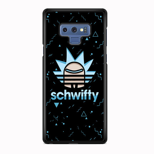 Rick Schwifty Head Samsung Galaxy Note 9 Case
