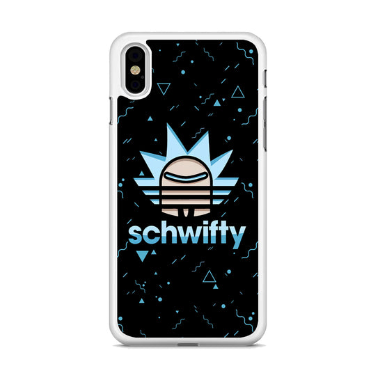 Rick Schwifty Head iPhone X Case