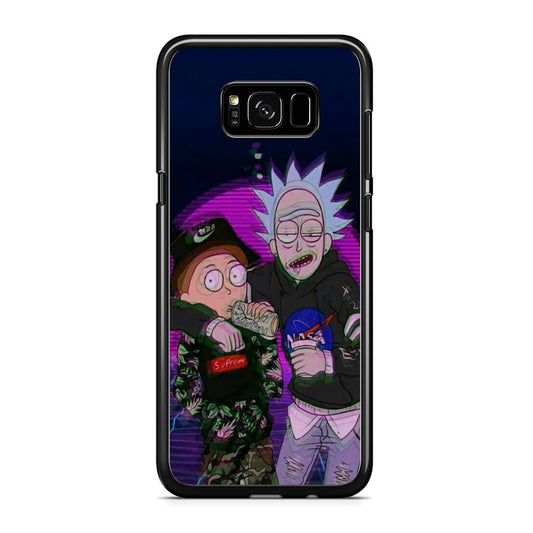 Rick and Morty Hypebeast Samsung Galaxy S8 Case