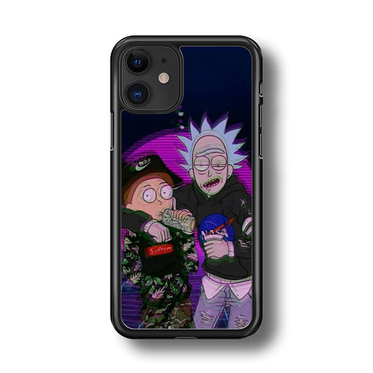 Rick and Morty Hypebeast iPhone 11 Case
