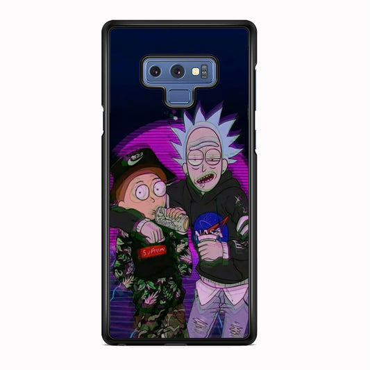 Rick and Morty Hypebeast Samsung Galaxy Note 9 Case