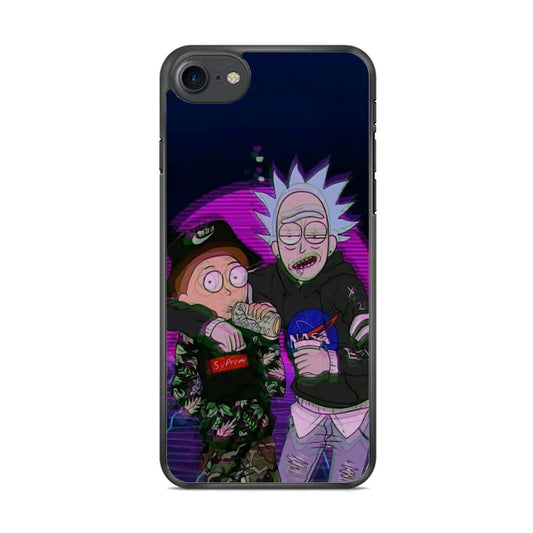 Rick and Morty Hypebeast iPhone 8 Case