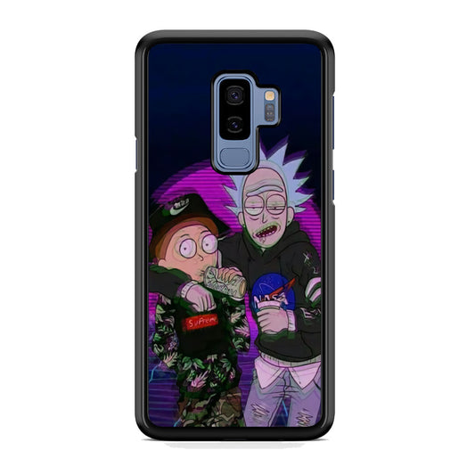 Rick and Morty Hypebeast Samsung Galaxy S9 Plus Case