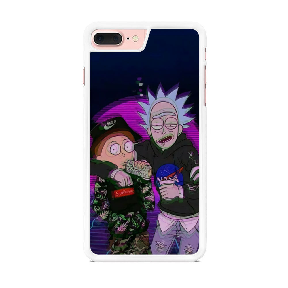 Rick and Morty Hypebeast iPhone 8 Plus Case
