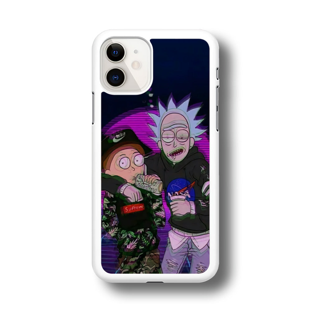 Rick and Morty Hypebeast iPhone 11 Case