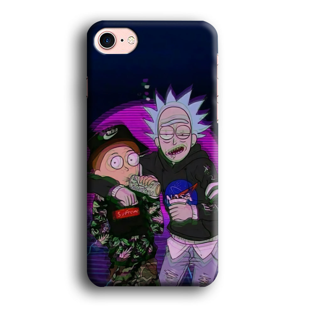 Rick and Morty Hypebeast iPhone 7 Case