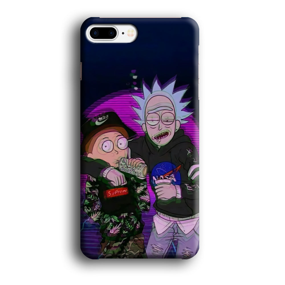 Rick and Morty Hypebeast iPhone 8 Plus Case
