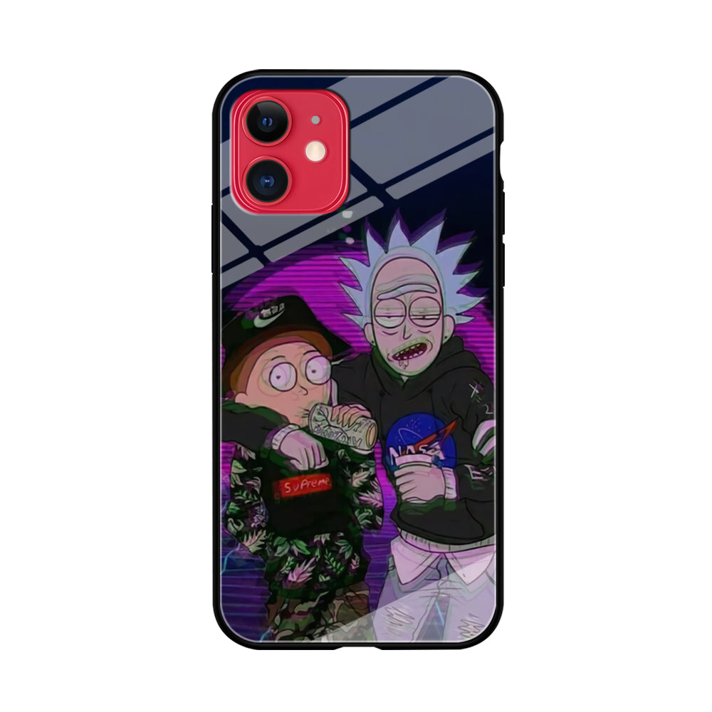 Rick and Morty Hypebeast iPhone 11 Case