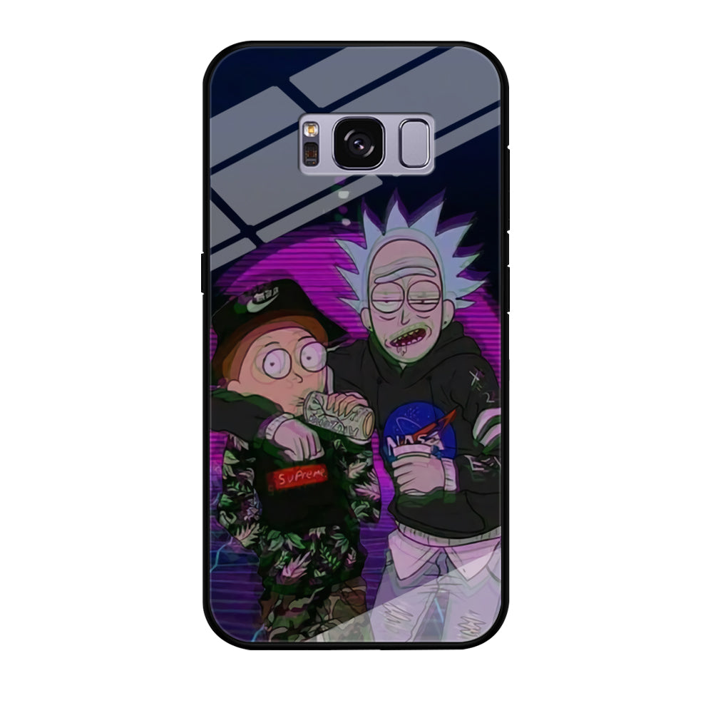 Rick and Morty Hypebeast Samsung Galaxy S8 Plus Case