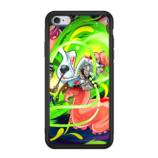 Rick and Morty Flying Shooter iPhone 6 Plus | 6s Plus Case