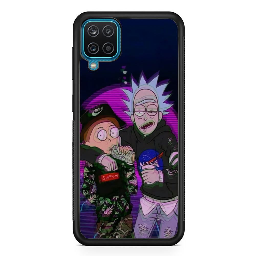 Rick and Morty Hypebeast Samsung Galaxy A12 Case