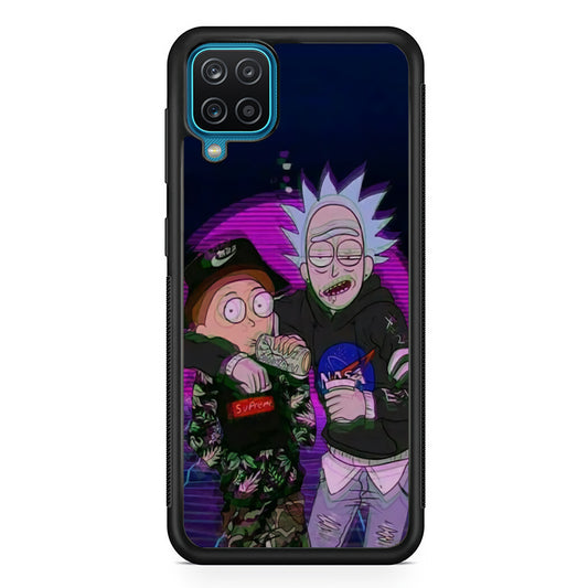 Rick and Morty Hypebeast Samsung Galaxy A12 Case