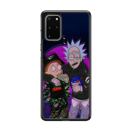 Rick and Morty Hypebeast Samsung Galaxy S20 Plus Case