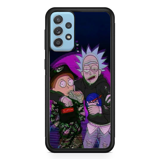 Rick and Morty Hypebeast Samsung Galaxy A72 Case