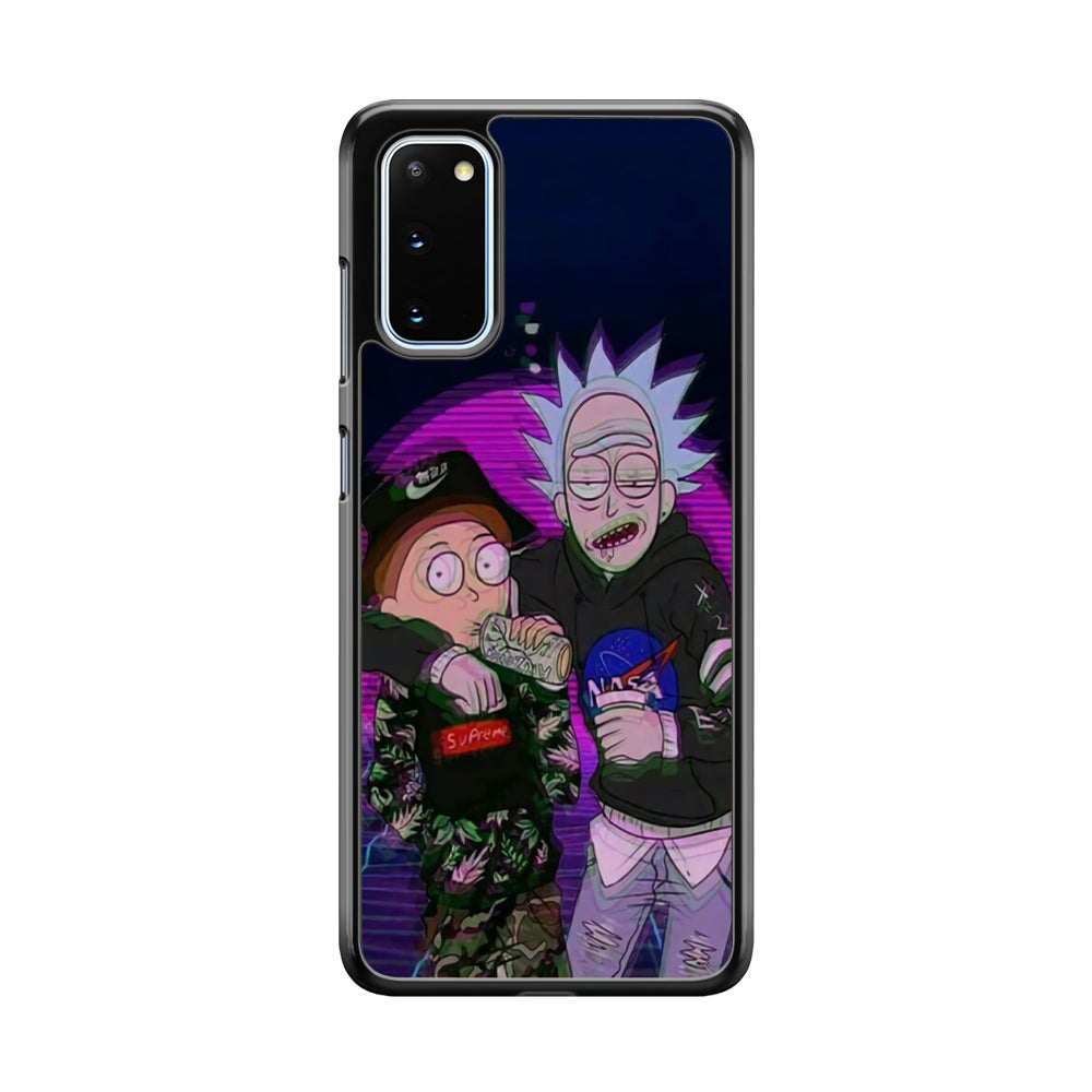 Rick and Morty Hypebeast Samsung Galaxy S20 Case