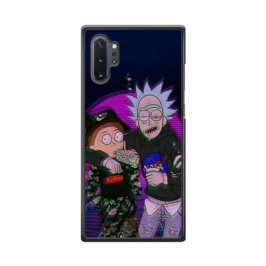 Rick and Morty Hypebeast Samsung Galaxy Note 10 Plus Case