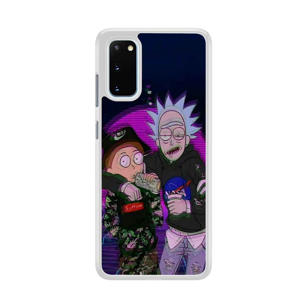 Rick and Morty Hypebeast Samsung Galaxy S20 Case