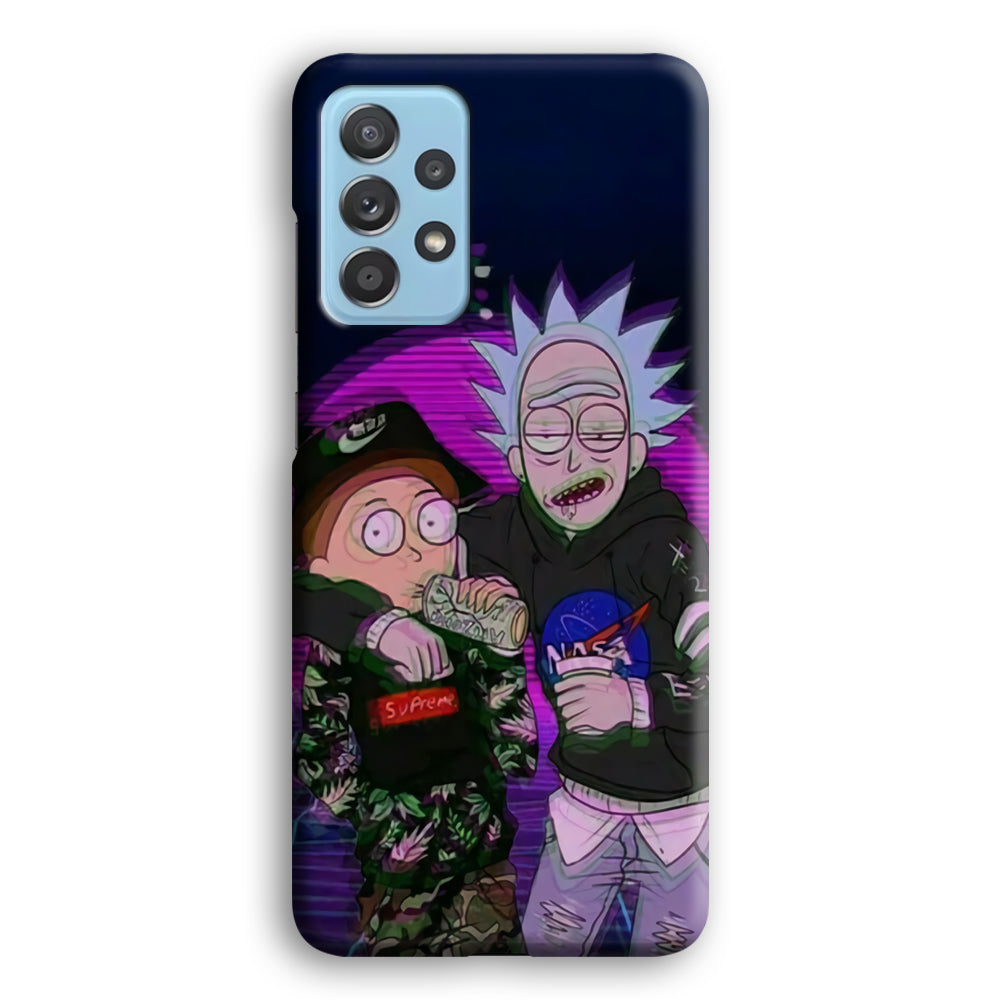 Rick and Morty Hypebeast Samsung Galaxy A72 Case