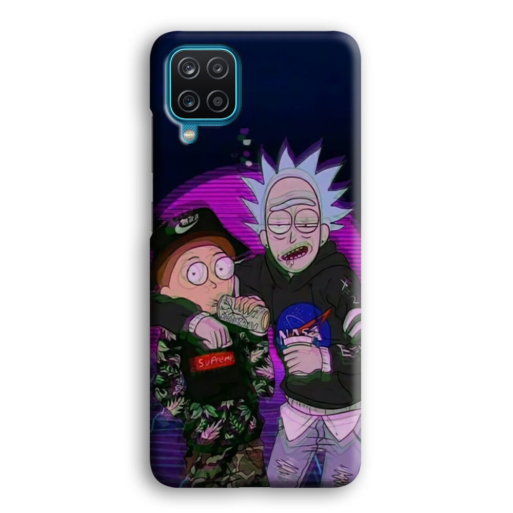 Rick and Morty Hypebeast Samsung Galaxy A12 Case