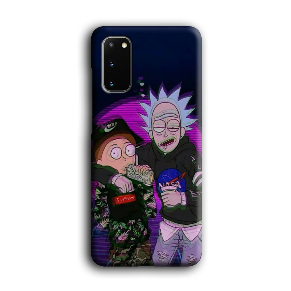 Rick and Morty Hypebeast Samsung Galaxy S20 Case