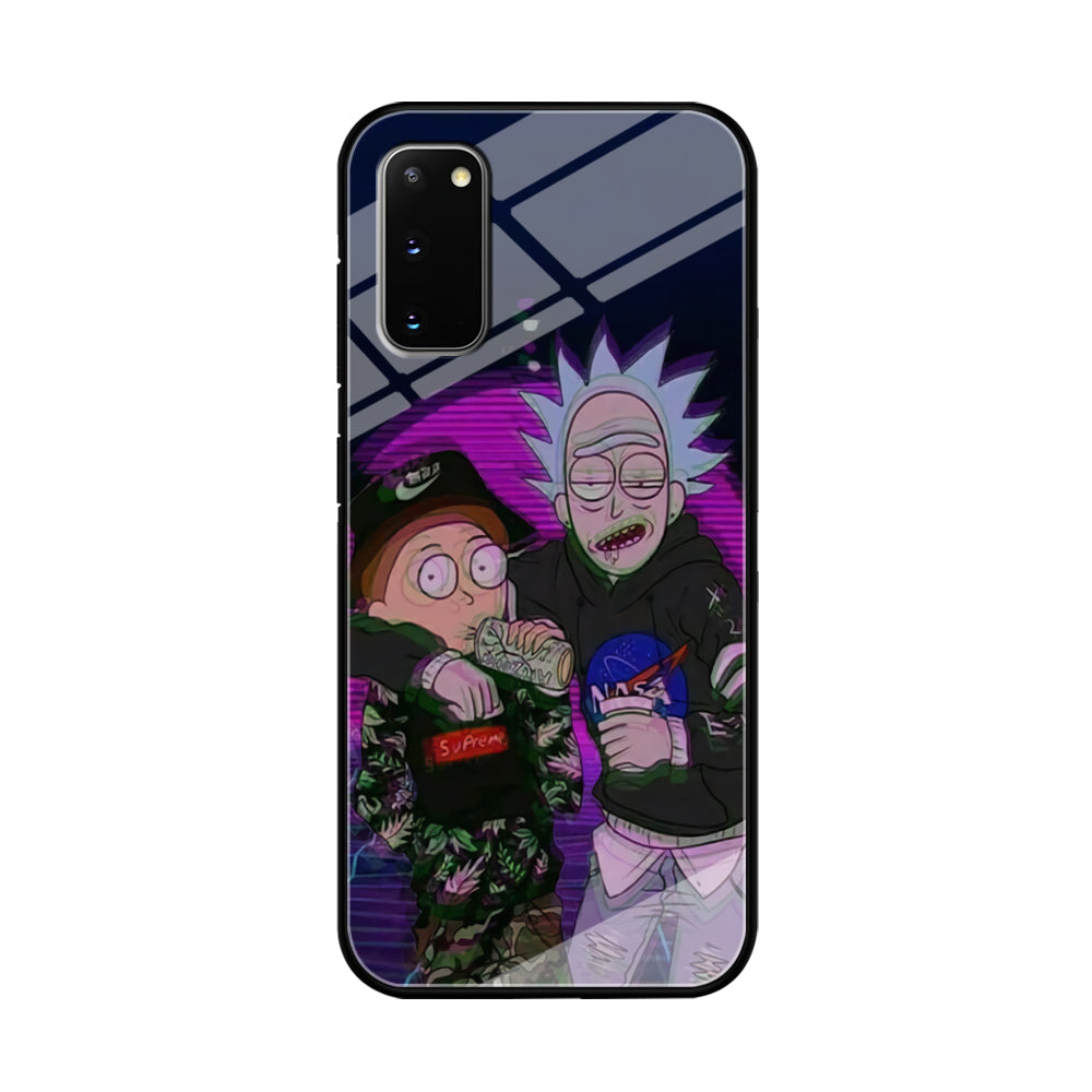 Rick and Morty Hypebeast Samsung Galaxy S20 Case