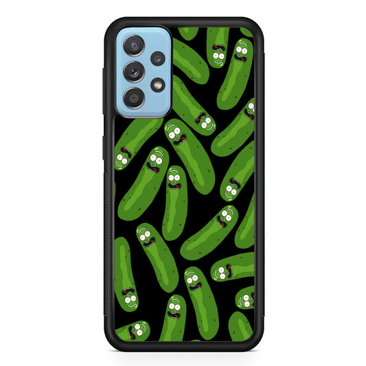 Rick and Morty Patern Pickle Samsung Galaxy A52 Case