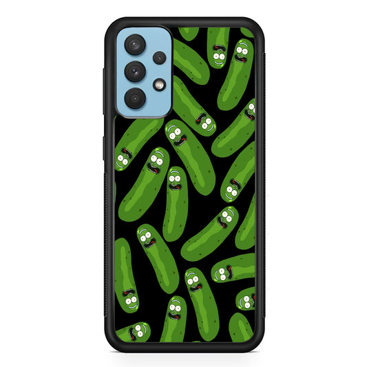 Rick and Morty Patern Pickle Samsung Galaxy A32 Case