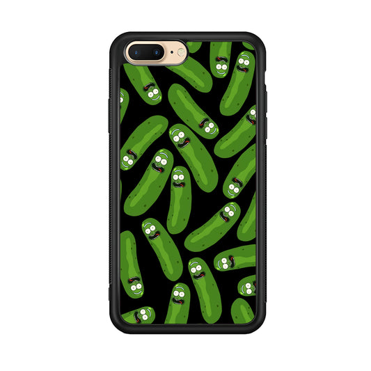 Rick and Morty Patern Pickle iPhone 7 Plus Case