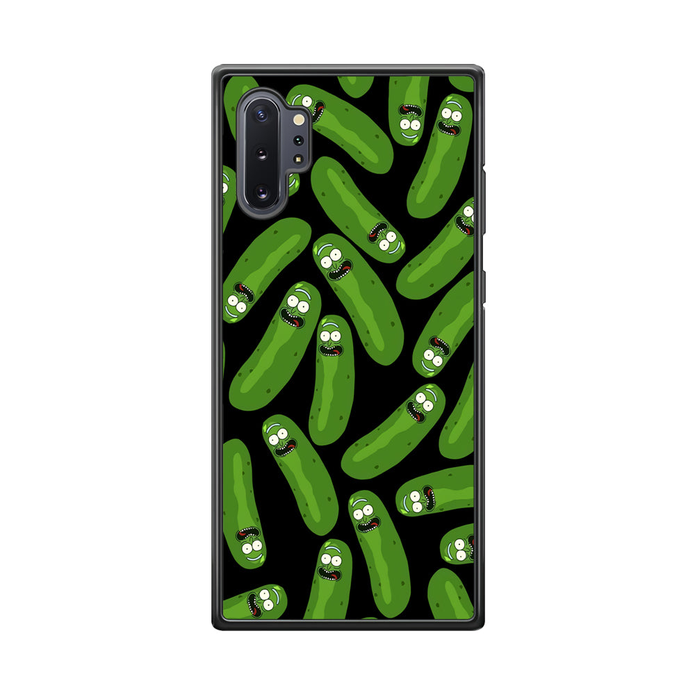Rick and Morty Patern Pickle Samsung Galaxy Note 10 Plus Case