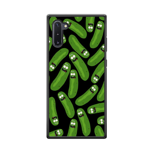 Rick and Morty Patern Pickle Samsung Galaxy Note 10 Case