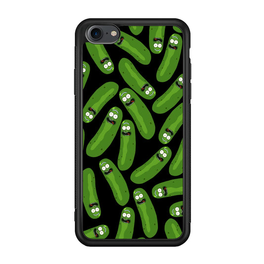 Rick and Morty Patern Pickle iPhone 8 Case