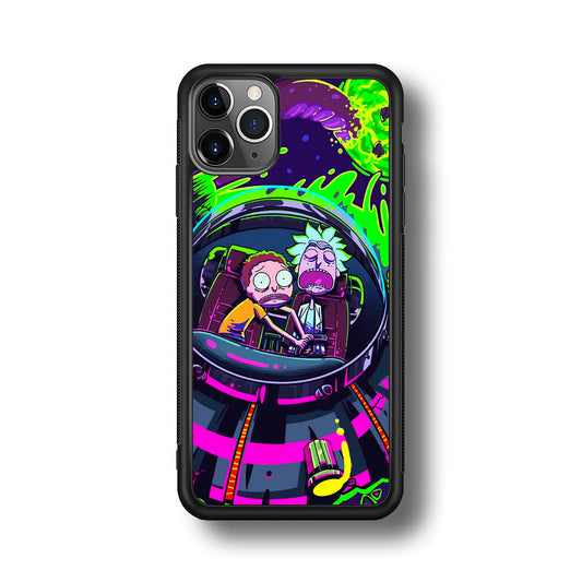 Rick and Morty Space Gate iPhone 11 Pro Case