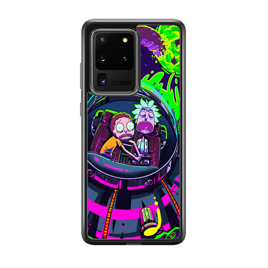 Rick and Morty Space Gate Samsung Galaxy S20 Ultra Case