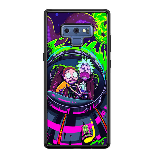Rick and Morty Space Gate Samsung Galaxy Note 9 Case