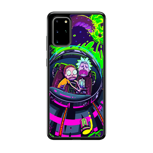 Rick and Morty Space Gate Samsung Galaxy S20 Plus Case