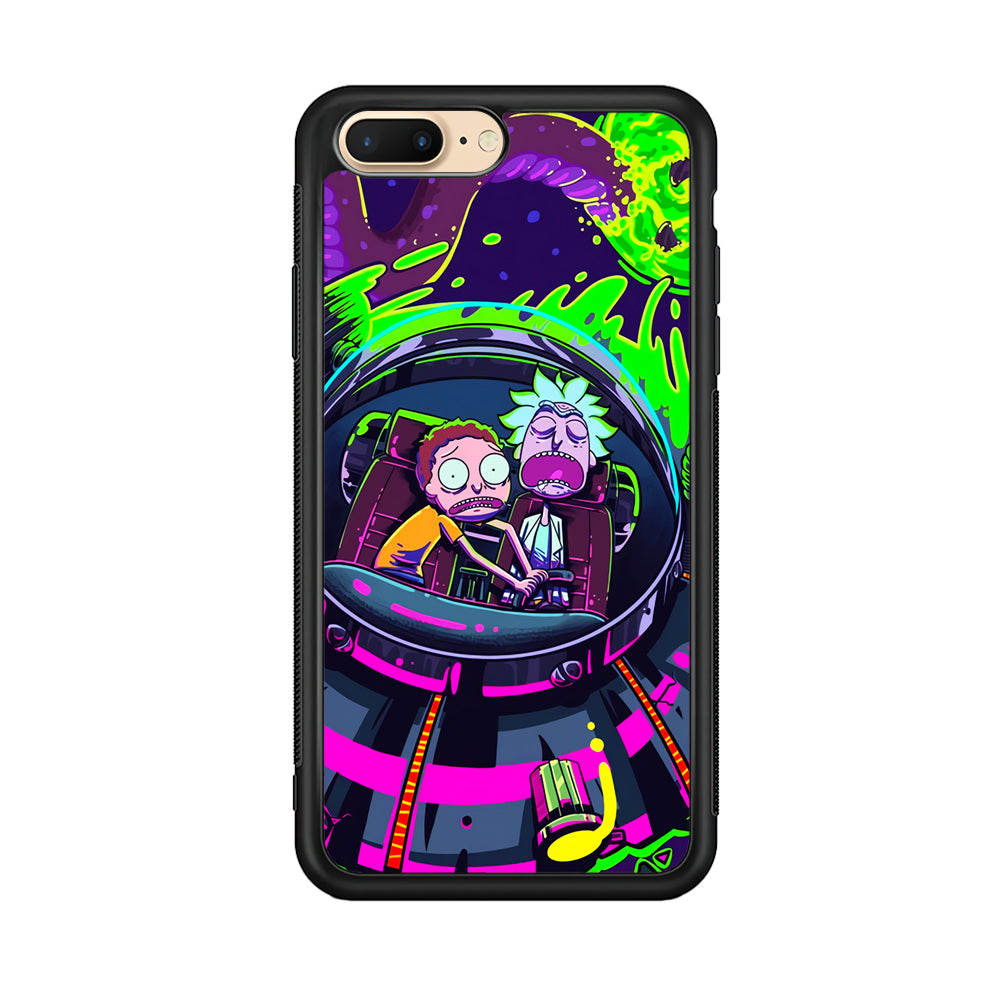 Rick and Morty Space Gate iPhone 8 Plus Case