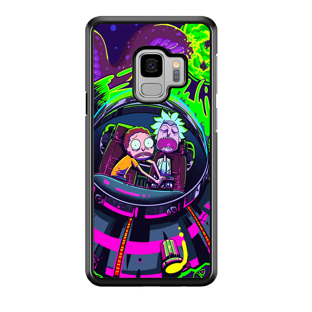 Rick and Morty Space Gate Samsung Galaxy S9 Case