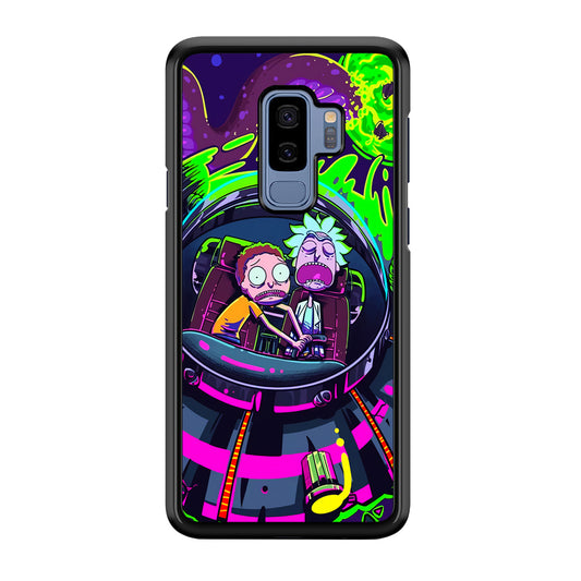 Rick and Morty Space Gate Samsung Galaxy S9 Plus Case