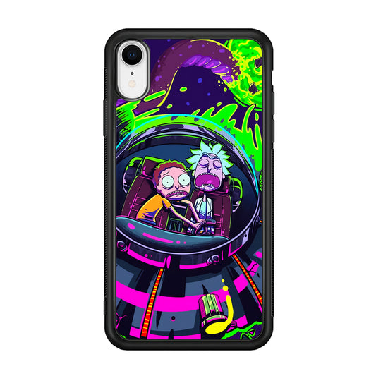 Rick and Morty Space Gate iPhone XR Case