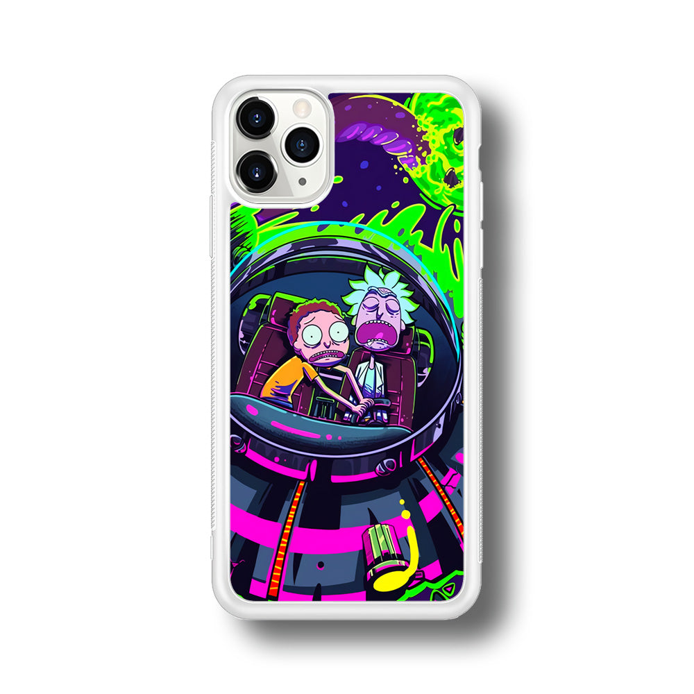 Rick and Morty Space Gate iPhone 11 Pro Case